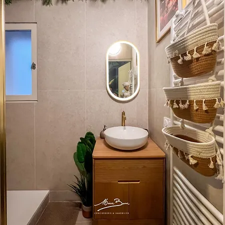 De Standing Bali 2 Chambres, Terrasse, Wifi, Hyper-centre 툴롱